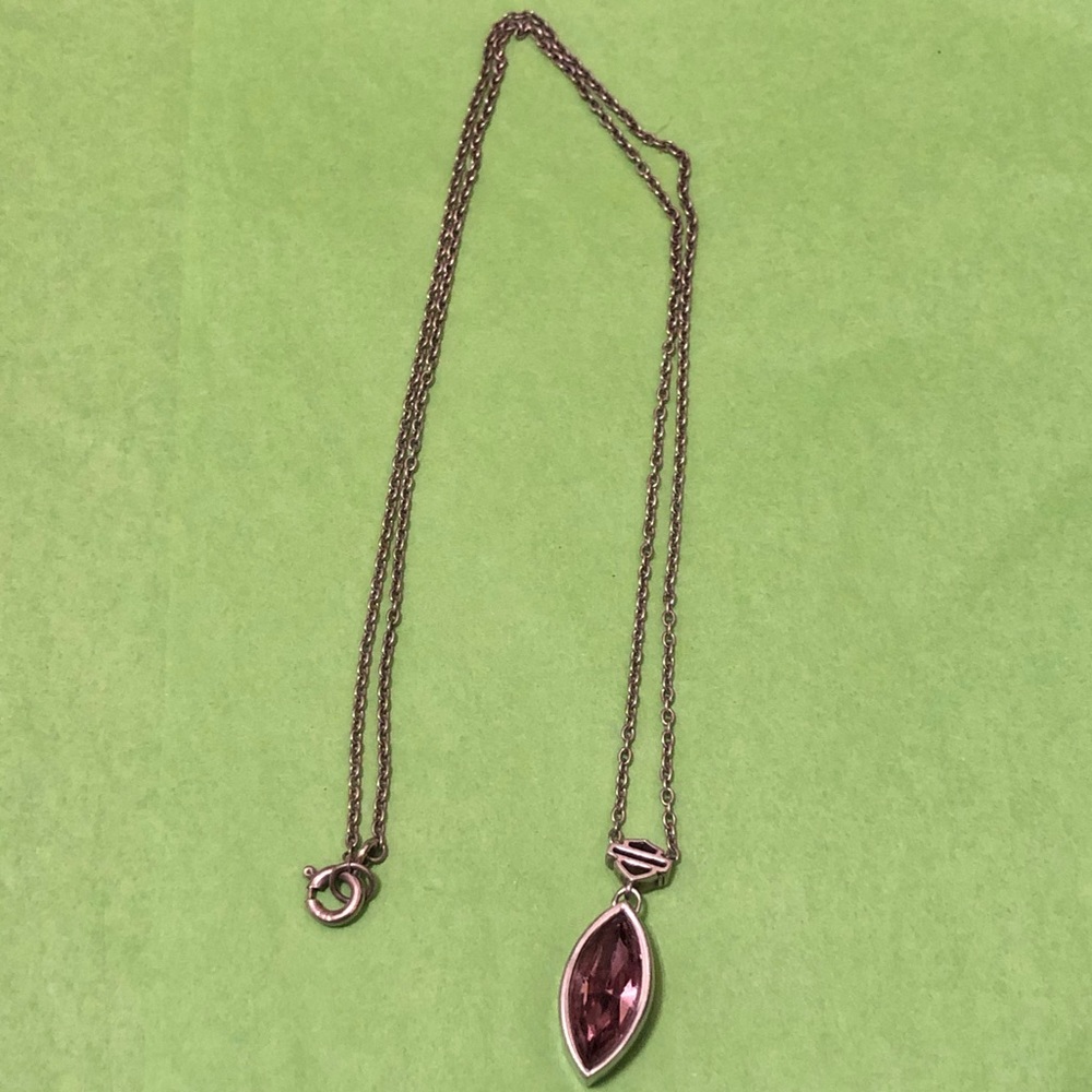 Sterling Silver Harley Davidson Necklace - Picture 7 of 7